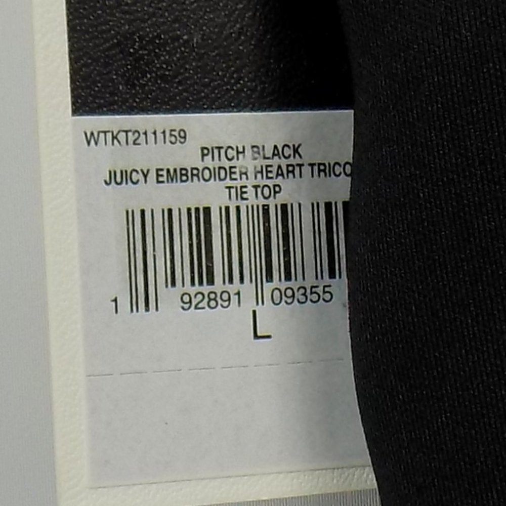 Juicy Couture Black Label Embroidered Heart Sleeveless Vest Top NWT Multiple Sz - Picture 4 of 10